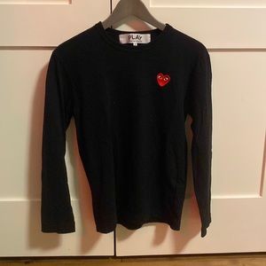 CDG long sleeve shirt